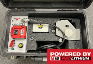 RRS-3 Remote Racking System with Milwaukee M18™ REDLITHIUM rechargeable battery
